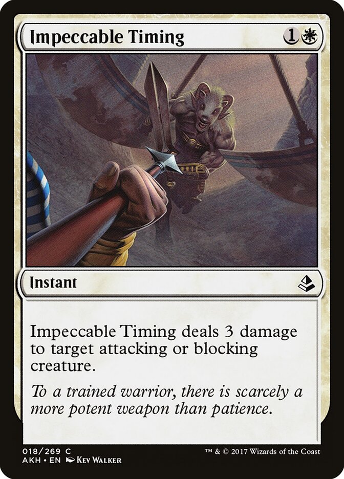 Impeccable Timing (18) - Amonkhet (AKH)