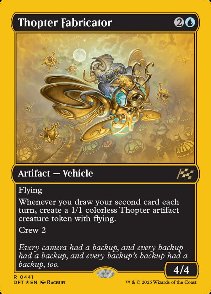 Thopter Fabricator - [First Place Foil] Aetherdrift (DFT)