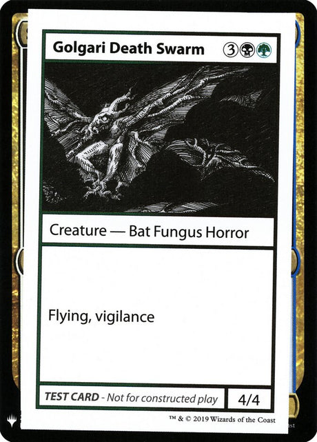 Golgari Death Swarm (91) - Mystery Booster Playtest Cards 2019 (CMB1)