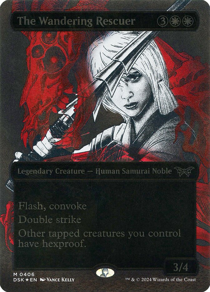 The Wandering Rescuer (406) - Duskmourn: House of Horror (DSK)