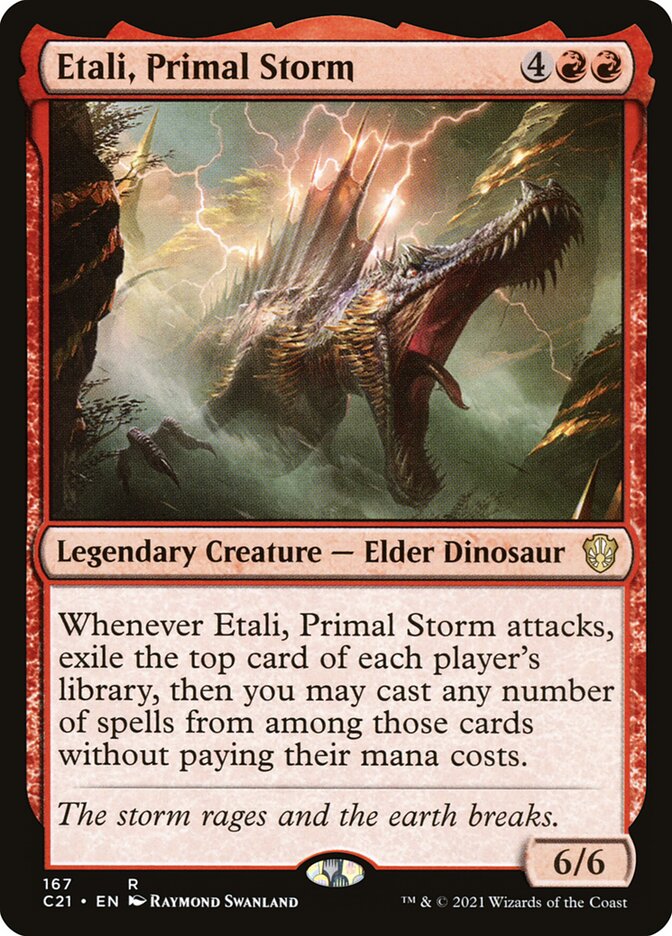 Etali, Primal Storm (167) - Commander 2021 (C21)