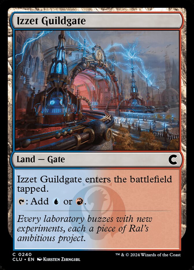 Izzet Guildgate (240) - Ravnica: Clue Edition (CLU)