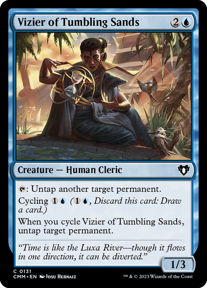 Vizier of Tumbling Sands (131) - Commander Masters (CMM)