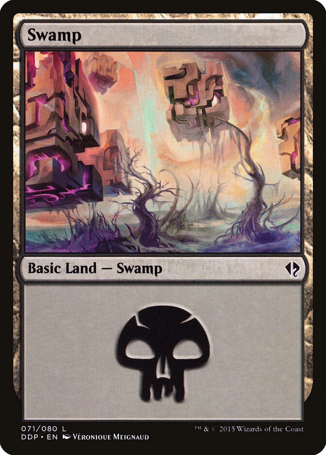 Swamp (71) - Duel Decks: Zendikar vs. Eldrazi (DDP)