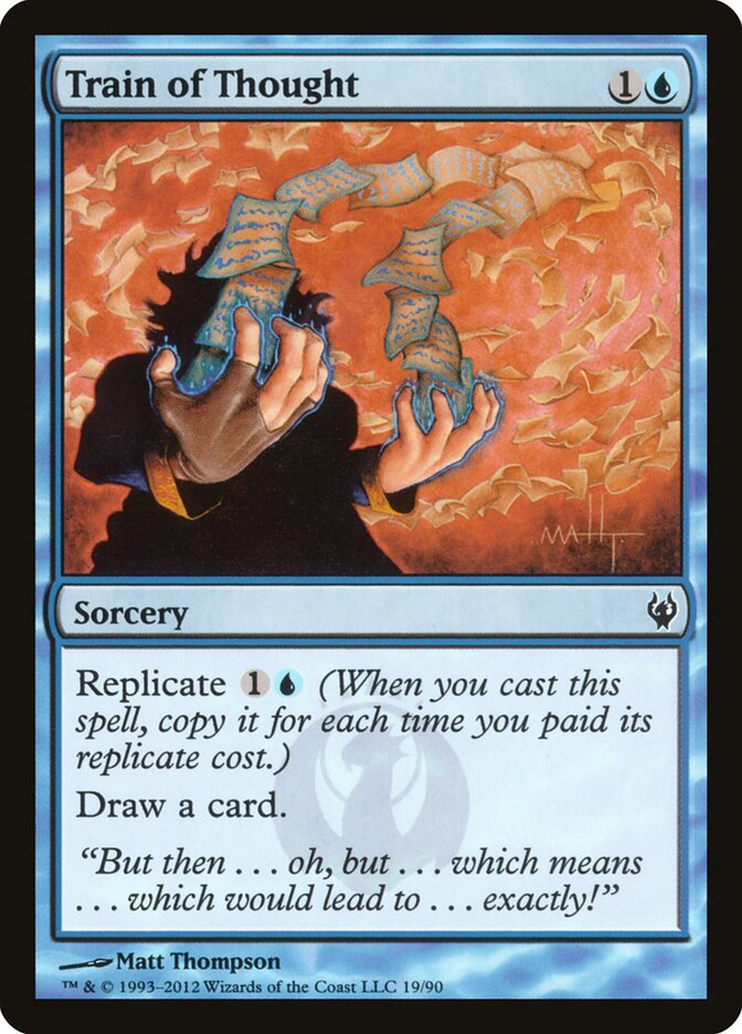 Train of Thought (19) - Duel Decks: Izzet vs. Golgari (DDJ)