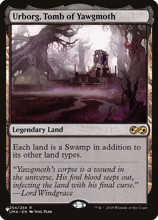 Urborg, Tomb of Yawgmoth (UMA-254) - The List (PLST)