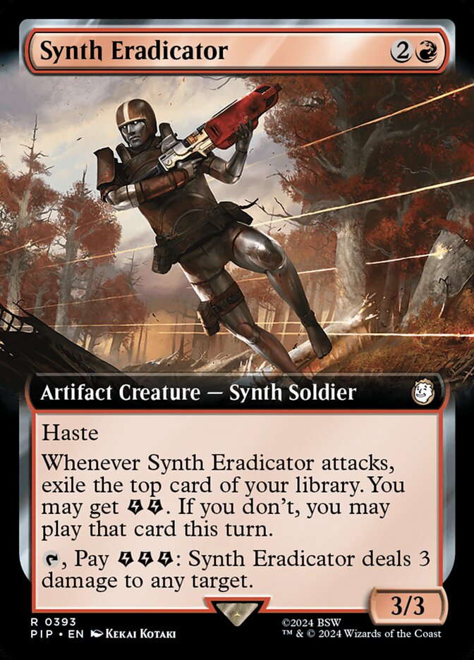 Synth Eradicator - [Extended Art] Fallout (PIP)