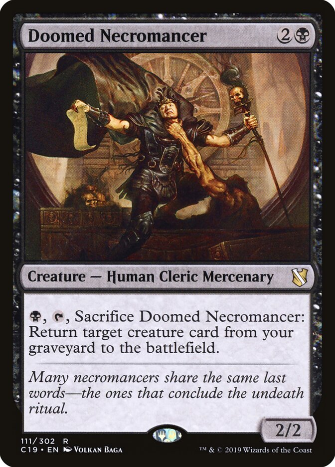 Doomed Necromancer (111) - Commander 2019 (C19)
