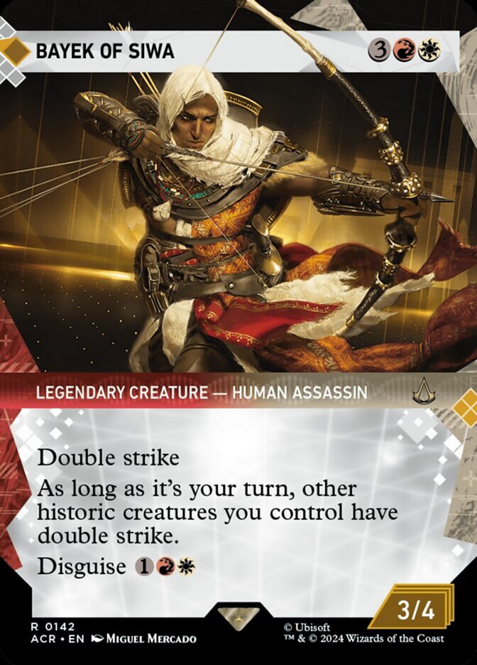 Bayek of Siwa - [Foil, Showcase] Assassin's Creed (ACR)