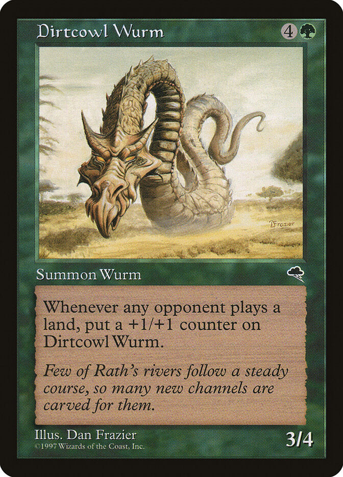 Dirtcowl Wurm (221) - Tempest (TMP)