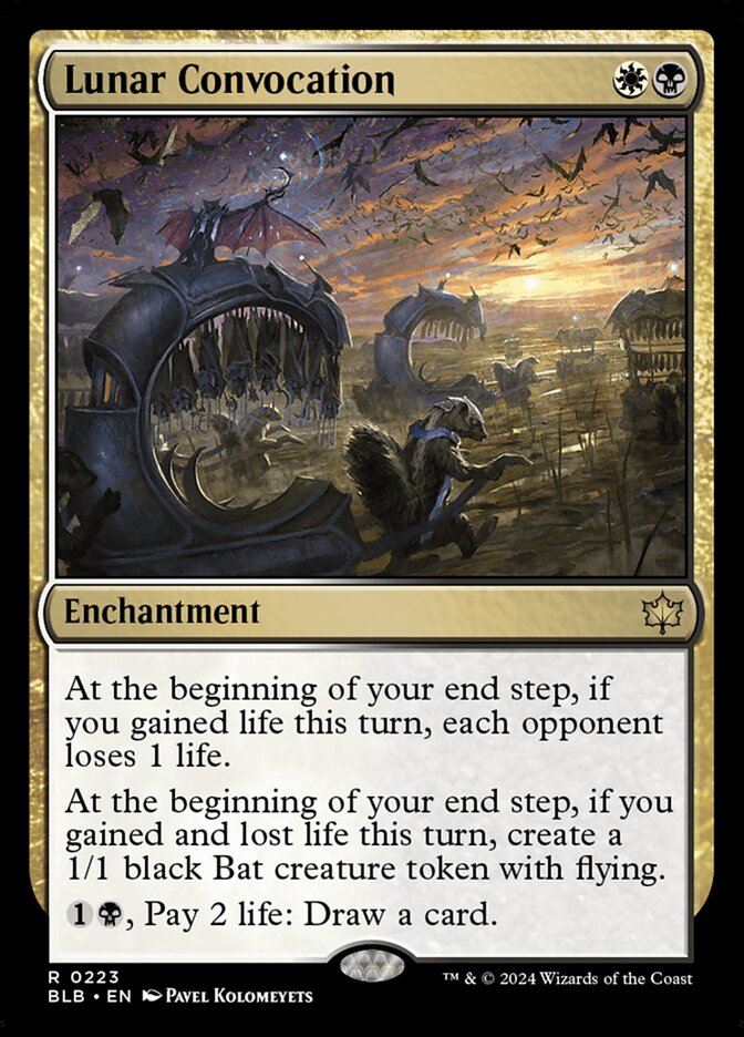 Lunar Convocation - [Foil] Bloomburrow (BLB)