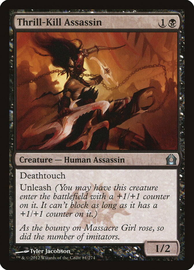 Thrill-Kill Assassin (81) - Return to Ravnica (RTR)