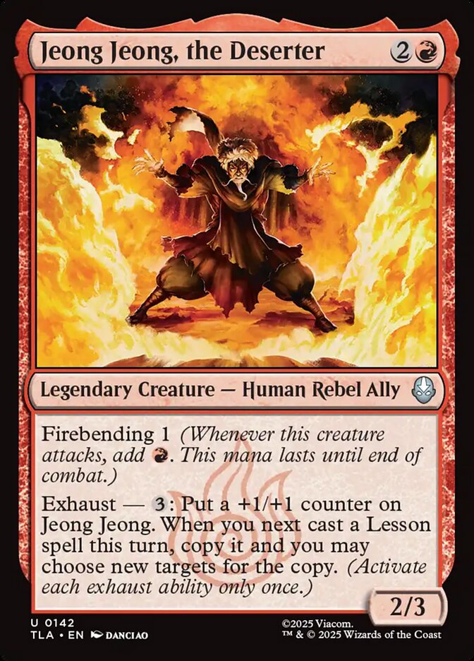 Jeong Jeong, the Deserter (142) - Avatar: The Last Airbender (TLA)