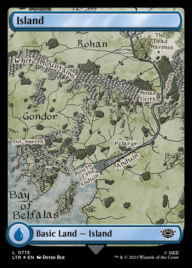 Island (715) - The Lord of the Rings: Tales of Middle-earth (LTR)