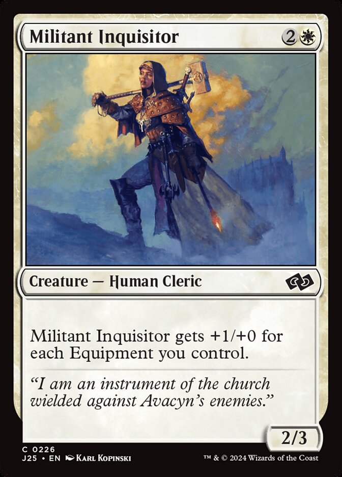 Militant Inquisitor - Foundations Jumpstart (J25)