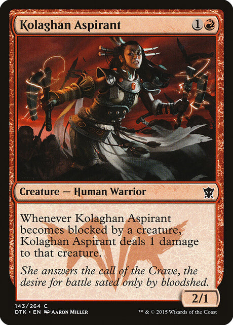 Kolaghan Aspirant (143) - Dragons of Tarkir (DTK)