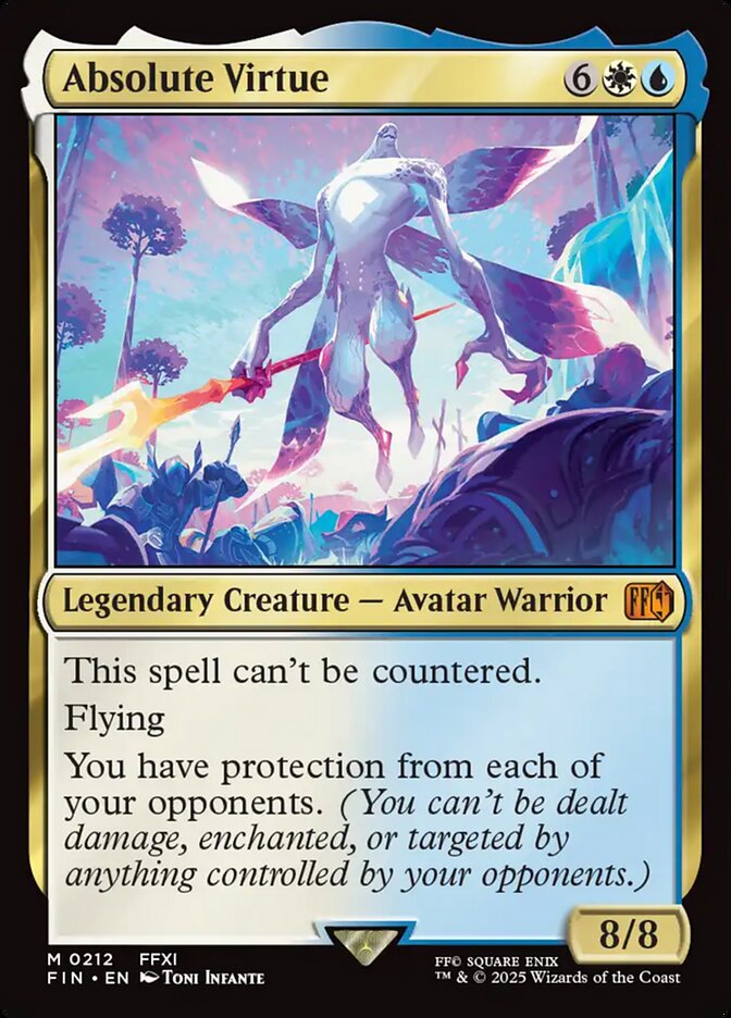 Absolute Virtue (212) - [Foil] Final Fantasy (FIN)