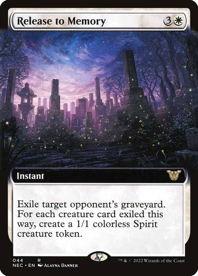 Release to Memory (44) - Neon Dynasty Commander (NEC)