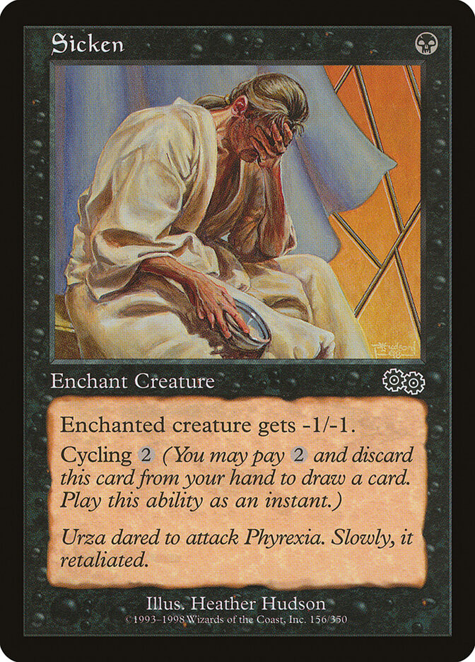Sicken (156) - Urza's Saga (USG)