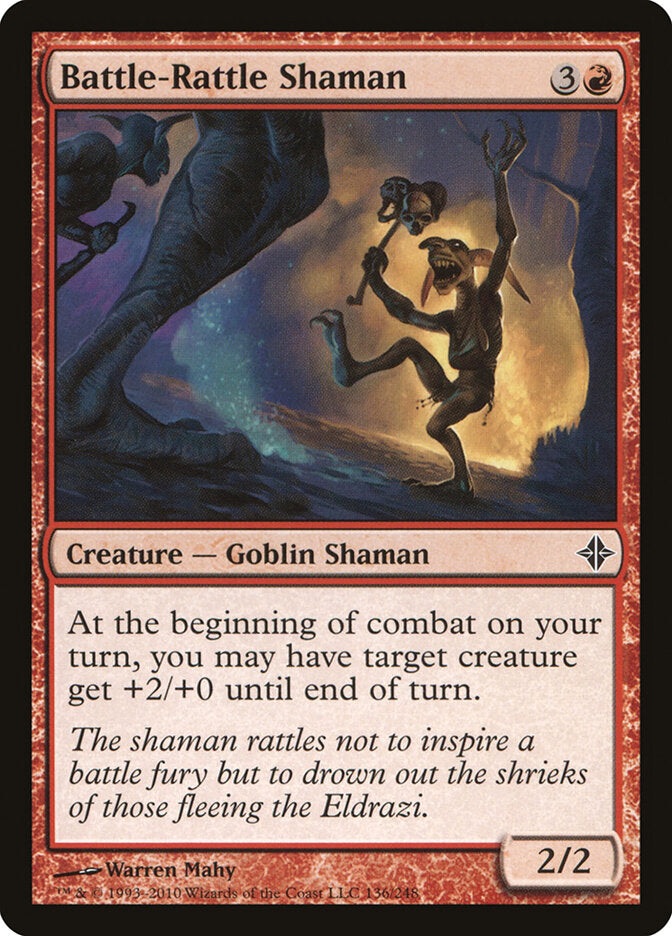 Battle-Rattle Shaman (136) - Rise of the Eldrazi (ROE)