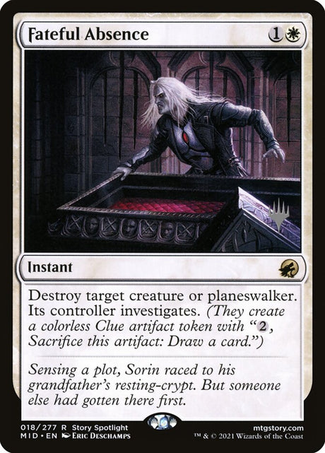 Fateful Absence (18p) - Innistrad: Midnight Hunt Promos (PMID)
