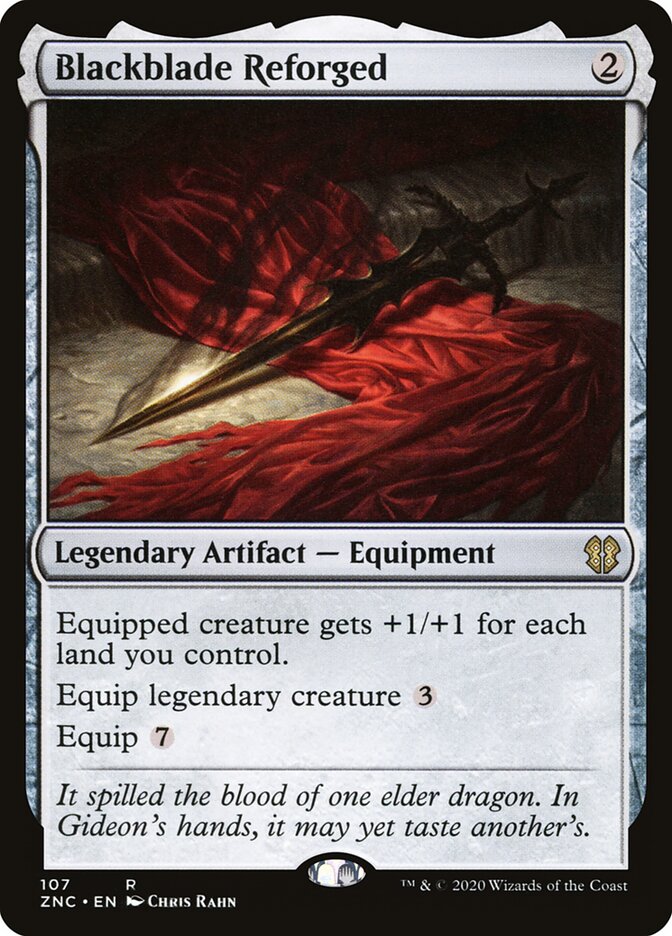 Blackblade Reforged (107) - Zendikar Rising Commander (ZNC)