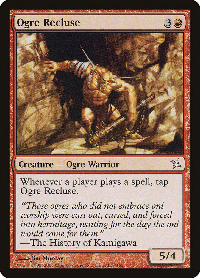 Ogre Recluse (113) - Betrayers of Kamigawa (BOK)