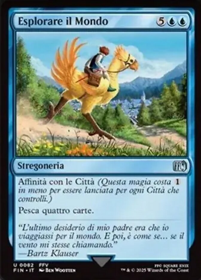 Travel the Overworld (82) - [Foil] Final Fantasy (FIN)