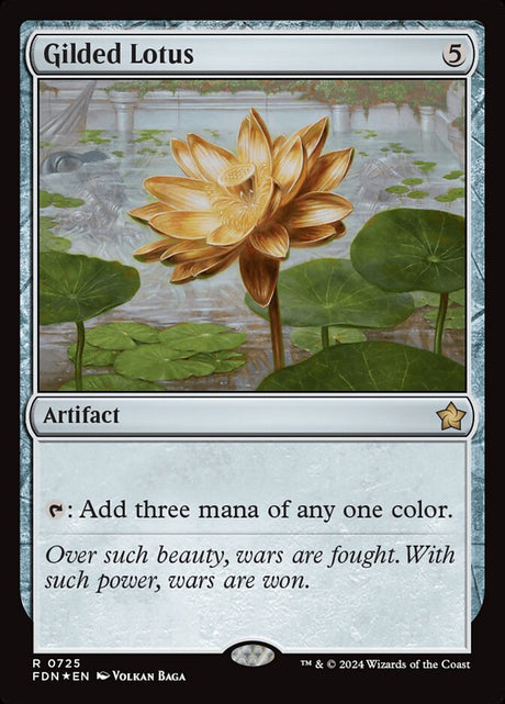 Gilded Lotus (725) - Foundations (FDN)