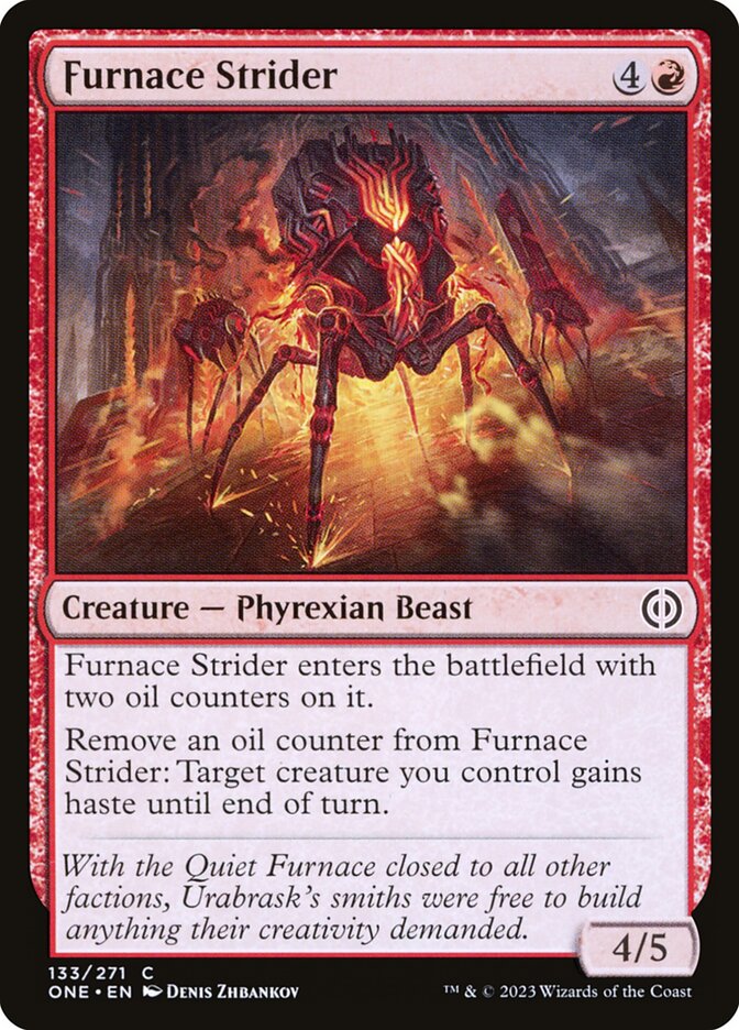 Furnace Strider (133) - Phyrexia: All Will Be One (ONE)