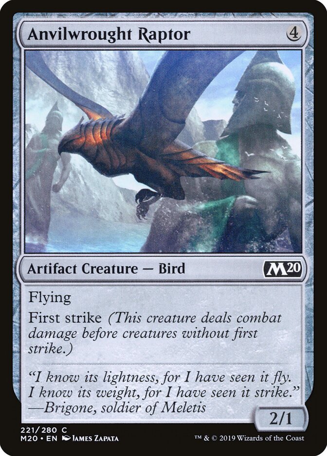 Anvilwrought Raptor (221) - Core Set 2020 (M20)