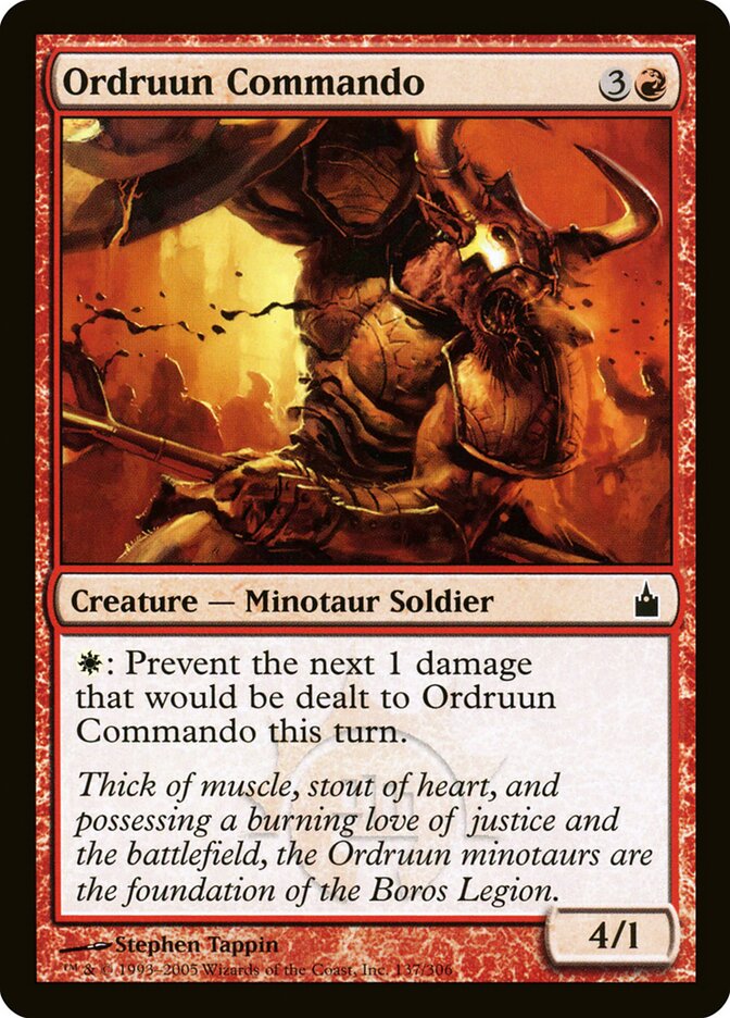Ordruun Commando (137) - Ravnica: City of Guilds (RAV)