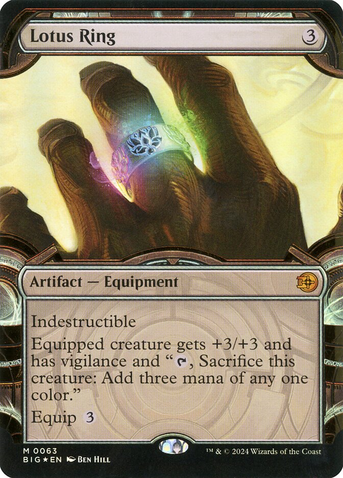 Lotus Ring (63) - The Big Score (BIG)