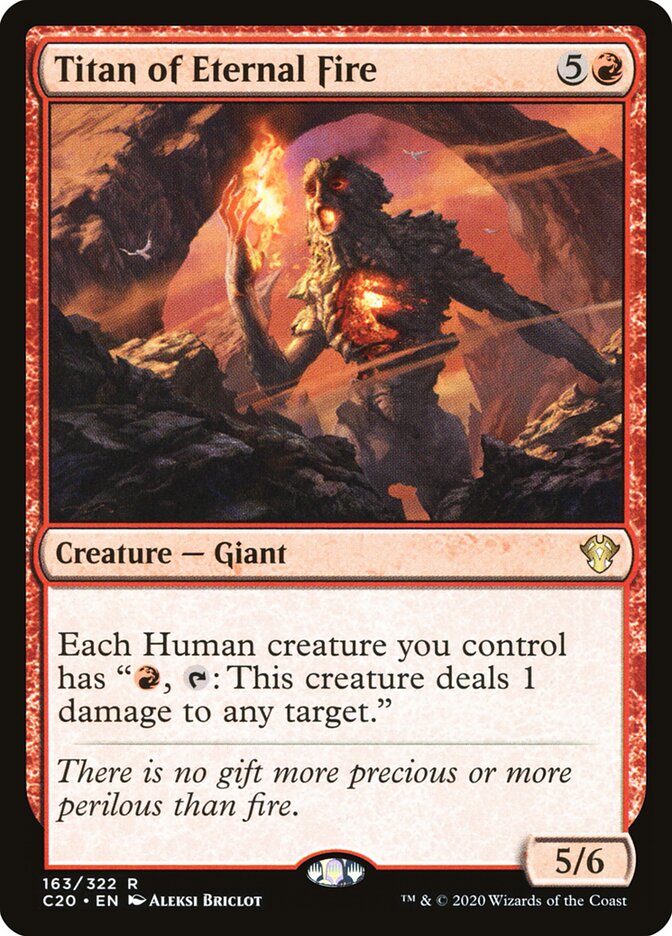 Titan of Eternal Fire (163) - Commander 2020 (C20)