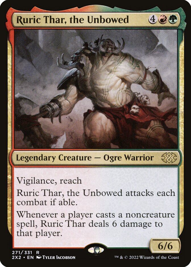 Ruric Thar, the Unbowed (271) - Double Masters 2022 (2X2)