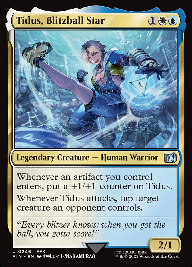 Tidus, Blitzball Star (246) - [Foil] Final Fantasy (FIN)