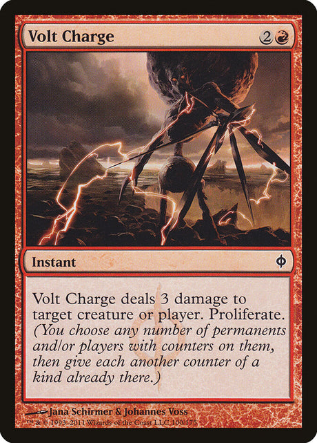 Volt Charge (100) - New Phyrexia (NPH)