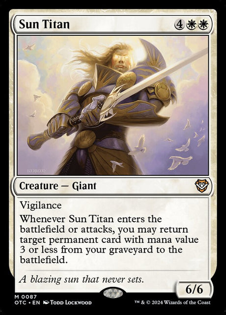 Sun Titan (87) - Outlaws of Thunder Junction Commander (OTC)