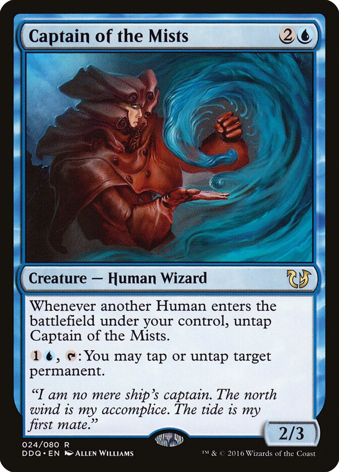 Captain of the Mists (24) - Duel Decks: Blessed vs. Cursed (DDQ)