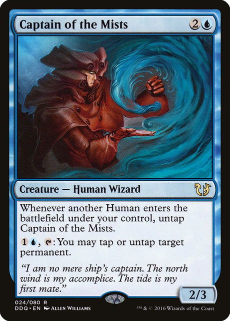 Captain of the Mists (24) - Duel Decks: Blessed vs. Cursed (DDQ)