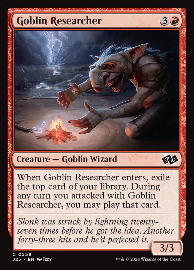 Goblin Researcher (559) - Foundations Jumpstart (J25)