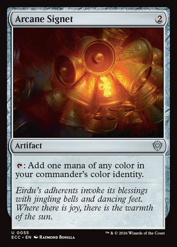 Arcane Signet (55) - Lorwyn Eclipsed Commander (ECC)