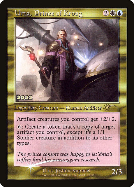 Urza, Prince of Kroog (30) - 30th Anniversary Play Promos (P30A)