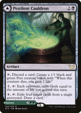 Pestilent Cauldron // Restorative Burst (154) - Strixhaven: School of Mages (STX)