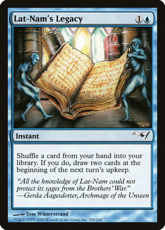 Lat-Nam's Legacy (30b) - Coldsnap Theme Decks (CST)