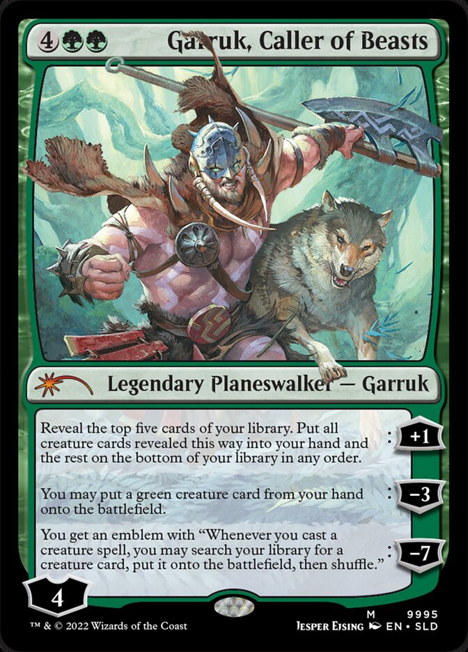 Garruk, Caller of Beasts (9995) - Secret Lair Drop (SLD)