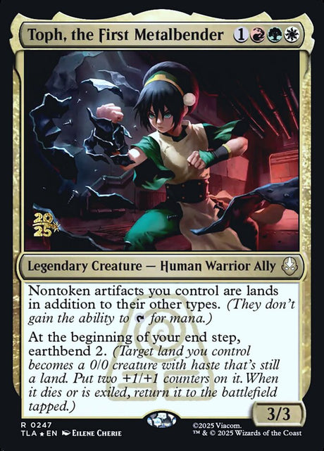 Toph, the First Metalbender (247s) - Avatar: The Last Airbender Promos (PTLA)