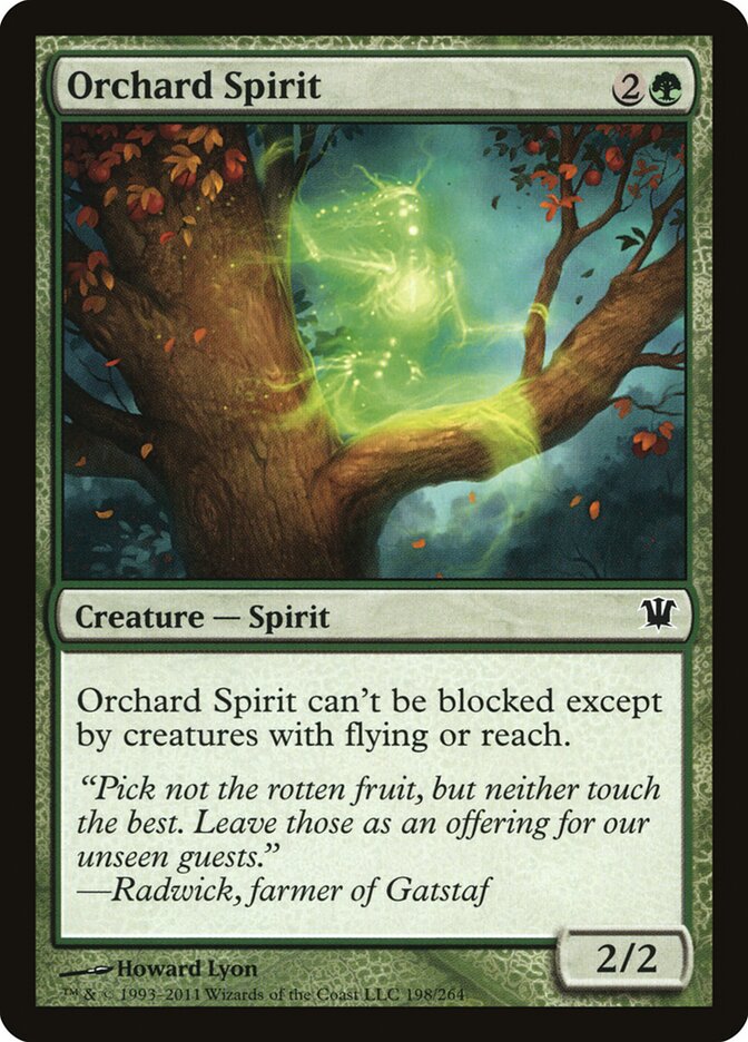 Orchard Spirit (198) - Innistrad (ISD)