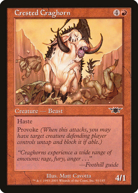 Crested Craghorn (91) - Legions (LGN)