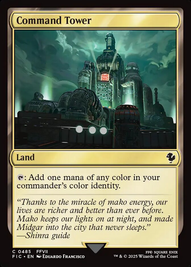 Command Tower (485) - Final Fantasy Commander (FIC)